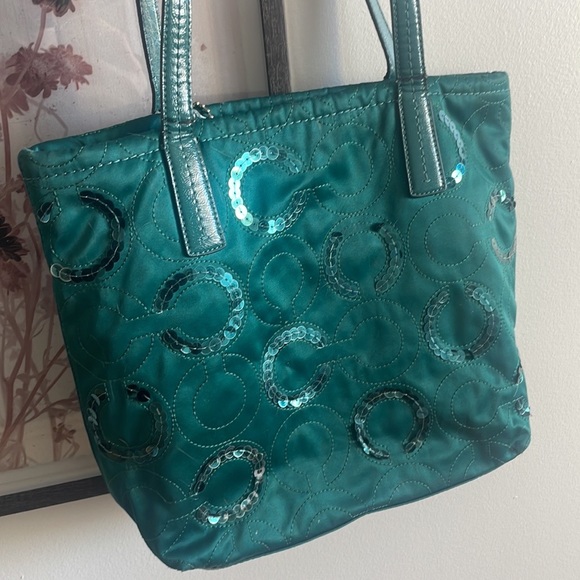 COACH | Teal sequence bag | Medium - Picture 5 of 6